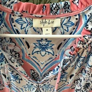 Style and Co midi dress size M